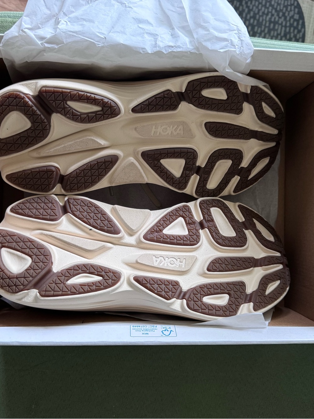 Hoka Running Shoe - Sand/Beige - Picture 4 of 5